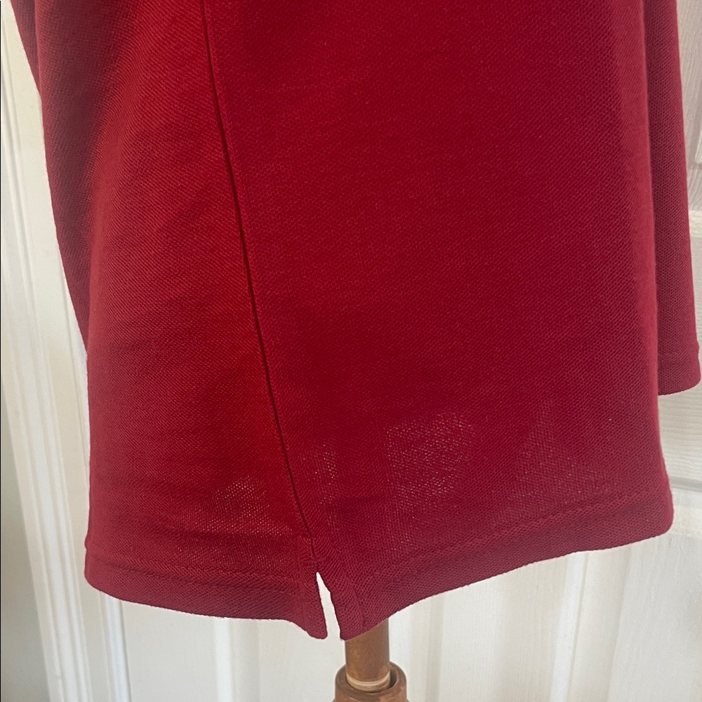FSU Florida State University short sleeve Red Polo Shirt with Logo size S nwts - Picture 5 of 10